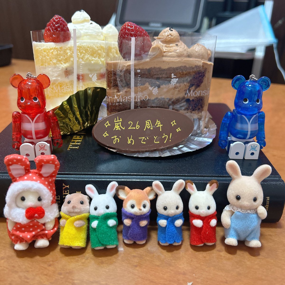 SAT4O's tweet photo. 嵐さん26周年おめでとうございます🎊✨

#嵐
#ARASHI
#ARASHI1103Anniversary https://t.co/mvozrruUR5