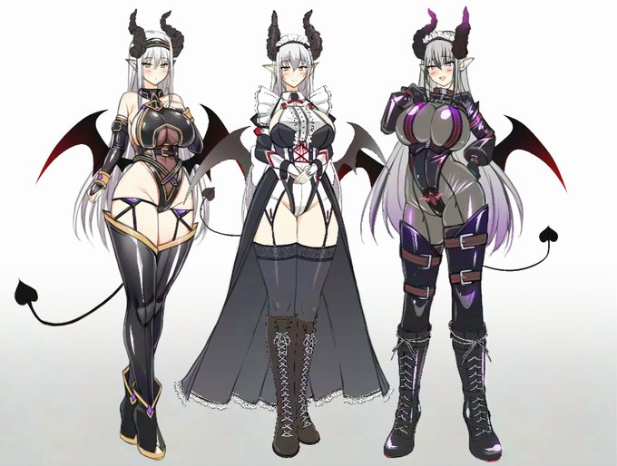 ちなみに衣装の元ネタは右端のヤツ。中身おるた化してないけど 