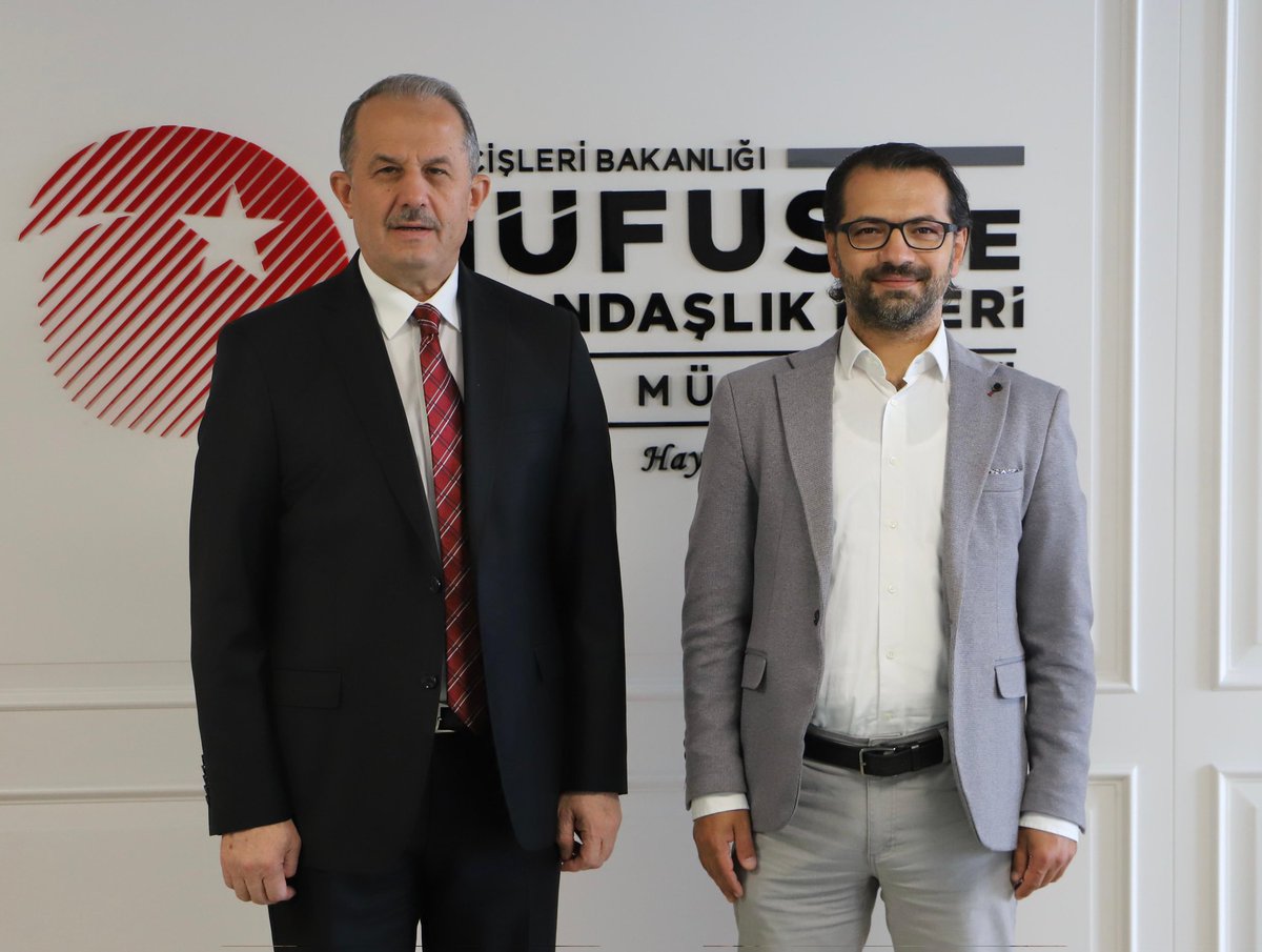 Nüfus ve Vatandaşlık İşleri Genel Müdürü, hemşehrimiz Vali İbrahim TAŞYAPAN ile görüştük.
📍Ankara