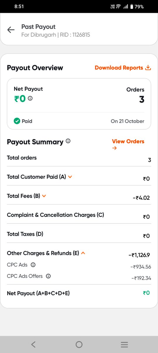 10bishwarup's tweet photo. @Swiggy has been a constant harassment to my mom's business. Charging for CPC ads without approval and even after discontinuing the ads, payment is still being deducted in every payout. Despite multiple emails/calls, no support has been provided yet. @SwiggyCares Pls look at this https://t.co/TolRx691Mj