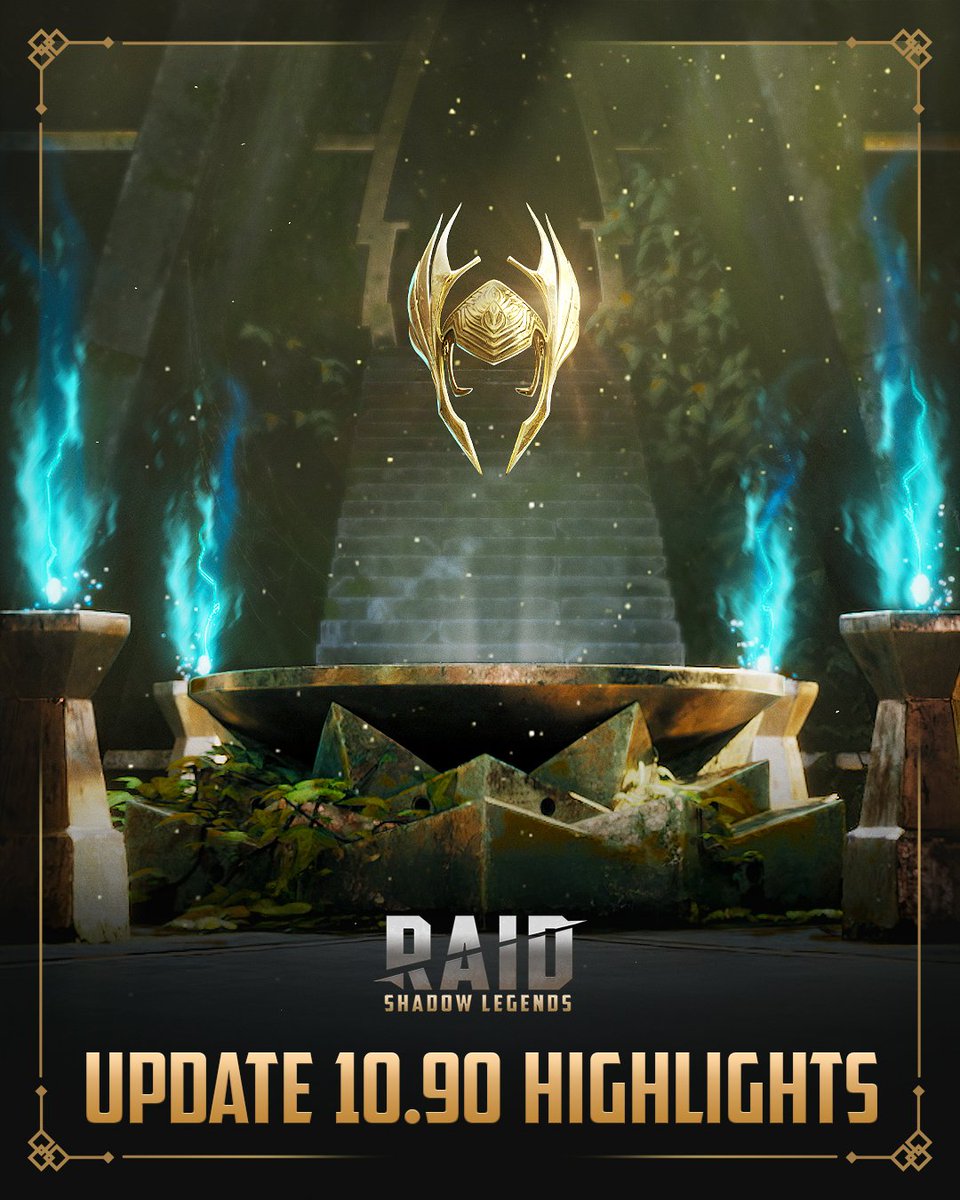 Update 10.90 will bring several small but useful quality-of-life improvements to the game. As always, our Update Highlights article covers these changes early and provide a glimpse of the most important things you can expect: plrm.info/Update_Highlig… 

#RAID #RAIDShadowLegends