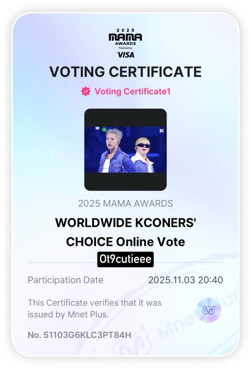 ot9cutieee's tweet photo. @doremingyuu @aestheticrisell @mwnshiii ALL IN FOR SEVENTEEN!! 
#2025MAMAVOTE #SEVENTEEN https://t.co/fgBBl4qygA