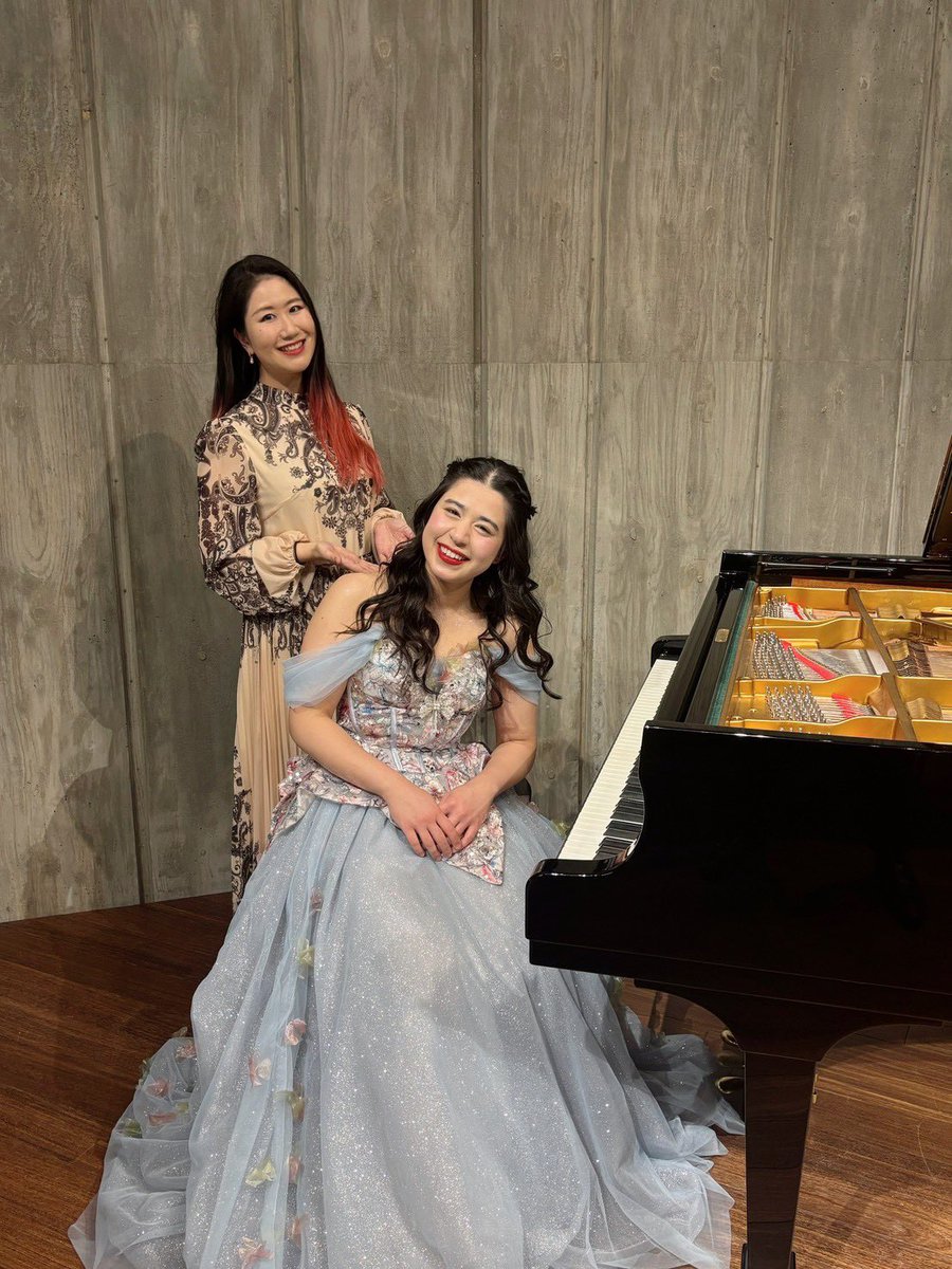 salla_pairlit's tweet photo. 初めてのリサイタルを終えました。🎹
聴きに来てくださった皆さま、開催にあたってご協力くださった、全ての方に心の底から感謝申し上げます。
本当にありがとうございました！

もっとピアノと仲良くなりたいです。
明日からまた前だけ見て生きます。 https://t.co/eZD3tYA58N