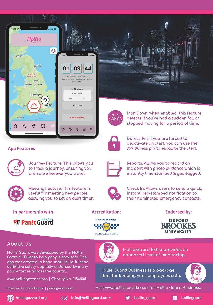 Oxford Brookes University Security Services tweet media