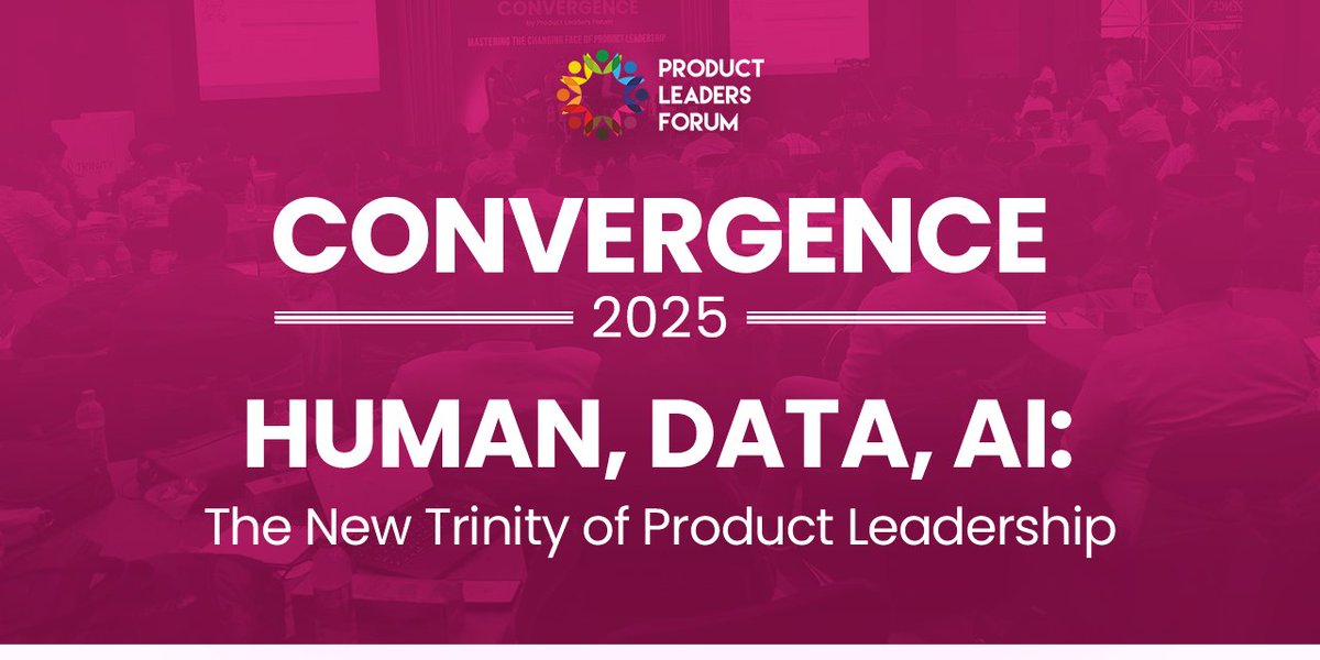 plf_community's tweet photo. The future of Product Leadership is here. 🚀

Welcome to #Convergence2025 – Pune, where Product, Leadership &amp; AI collide to shape what’s next.

Learn. Get hired. Get mentored. Lead with impact.

📅 14 Nov | 📍 Radisson Blu, Pune
🔗 https://t.co/1C7BXhlwKj https://t.co/U1Eguop90b