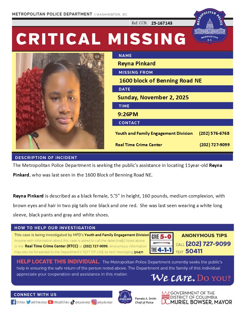 DC Police Department tweet media