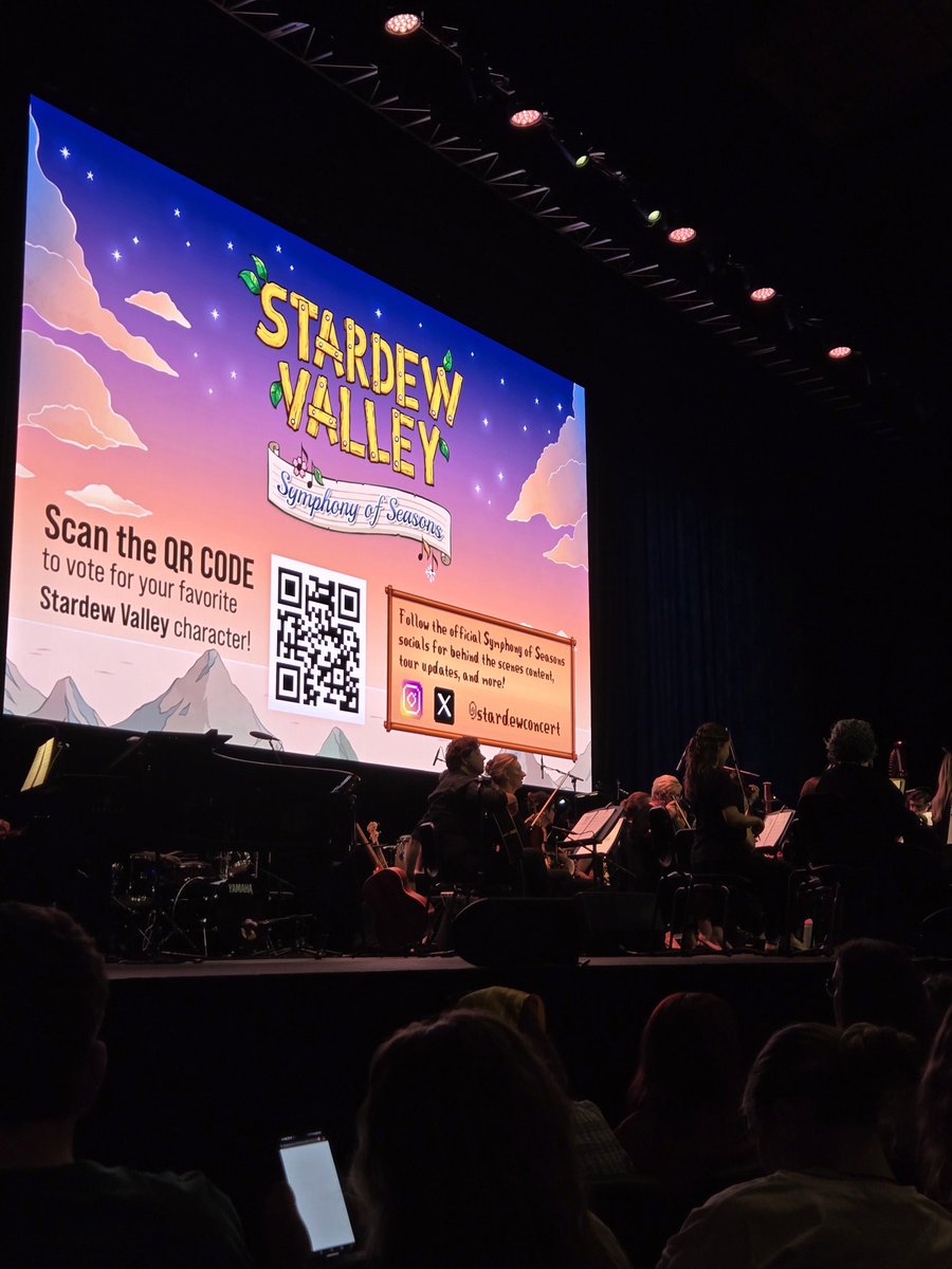 currently intermission! its been so good so far aaaa