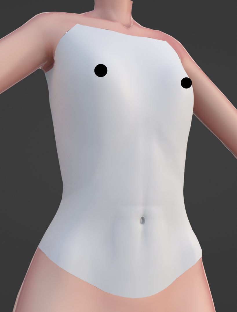Blend_901's tweet photo. 腹筋の表現やりたくて色々やった結果
腹筋上段?のポリ割が足りてない
でもこれ以上足すと脇腹と背中の密度が・・・

これ腹筋だけ別で作ってから繋いだほうが
より自由に作れたかも https://t.co/x6j5c3DJZ6
