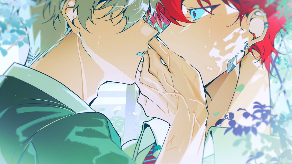 E_MO_KA's tweet photo. #LARVAPROJECT #indiegame

Reid &amp; Kai
A little intro to the game OCs 
and the game series title: 【LARVA PROJECT幼虫計画】
——
I’ve opened a account @Larva_Project  feel free to follow if you’re interested https://t.co/BT36nHPJQp