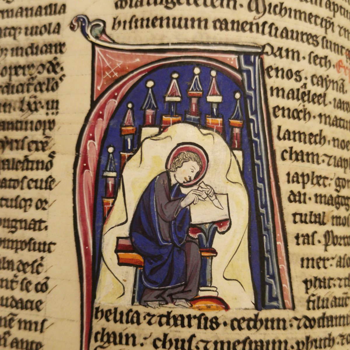 NewCollegeLib's tweet image. That 4th week feeling, when all the work that you were procrastinating over finally catches up with you . . . 😖✍️

(@NewCollegeOx, MS 1, f. 122v)

#ManuscriptMonday #Manuscript #Medieval
