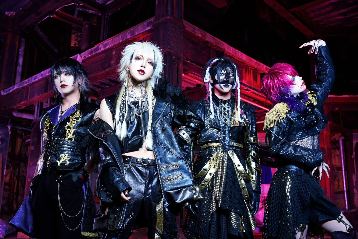 kuroneko222_JP's tweet image. 【全体アー写公開】

2025年12月1日(月)渋谷近未来会館
黑猫一周年記念単独公演
『黑彩』