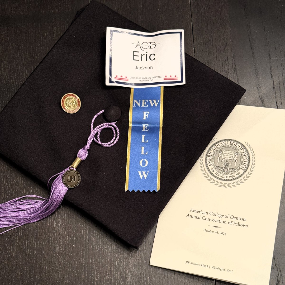🎉 We’re proud to announce that Dr. Eric Jackson has been inducted as a Fellow of the American College of Dentists (ACD)!

This honor recognizes his leadership, ethics, and excellence in dentistry. Congratulations, Dr. Jackson! 👏🦷 #ACD #Dentistry #Leadership