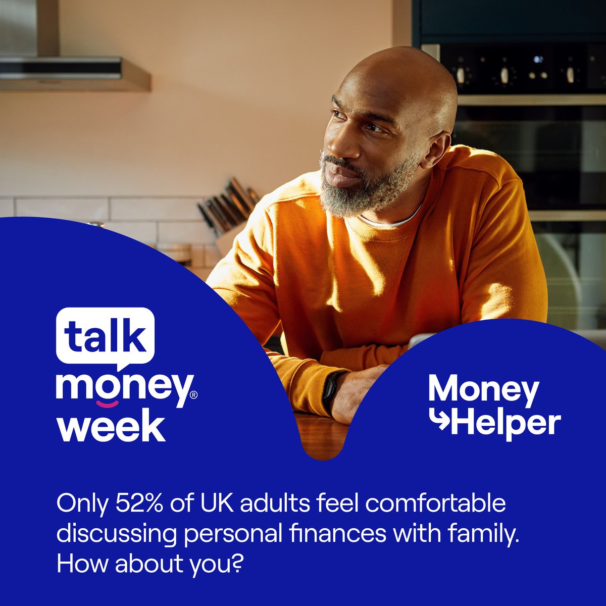 Only 52% of UK adults discuss finances with family. 💬 How about you? Get expert guidance on talking money with loved ones. 👉 Read our guide: ow.ly/CpzQ50Xj8fI #TalkMoney #StartTheConversation