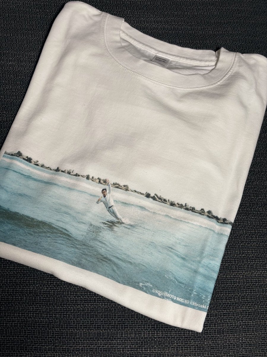 s_d_k_c's tweet photo. ムーディさんのTシャツ届いた🎤
着心地良くてわらけた。笑
年末年始の旅行に持ってこ😁

#ムーディ勝山POPUP https://t.co/fsEq9YLPxi