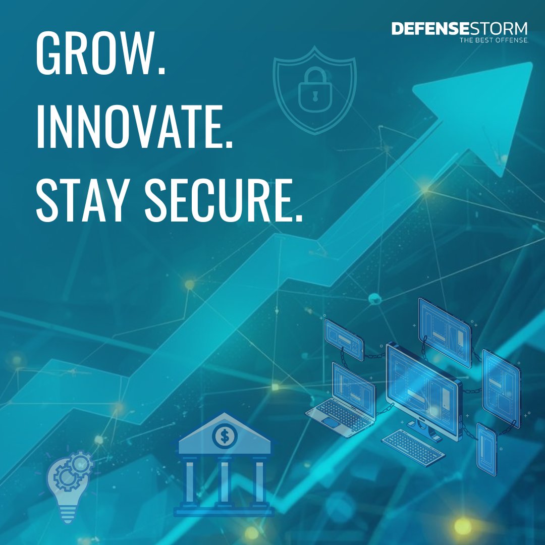 Growth is exciting - new tech, new branches, new opportunities. With DefenseStorm, your FI can grow and innovate without compromise.

✅ Secure. ✅ Compliant. ✅ Ready for what’s next.

Grow boldly. Stay secure.

#cybersecurity #MDR #risk #cyberrisk #financialservices