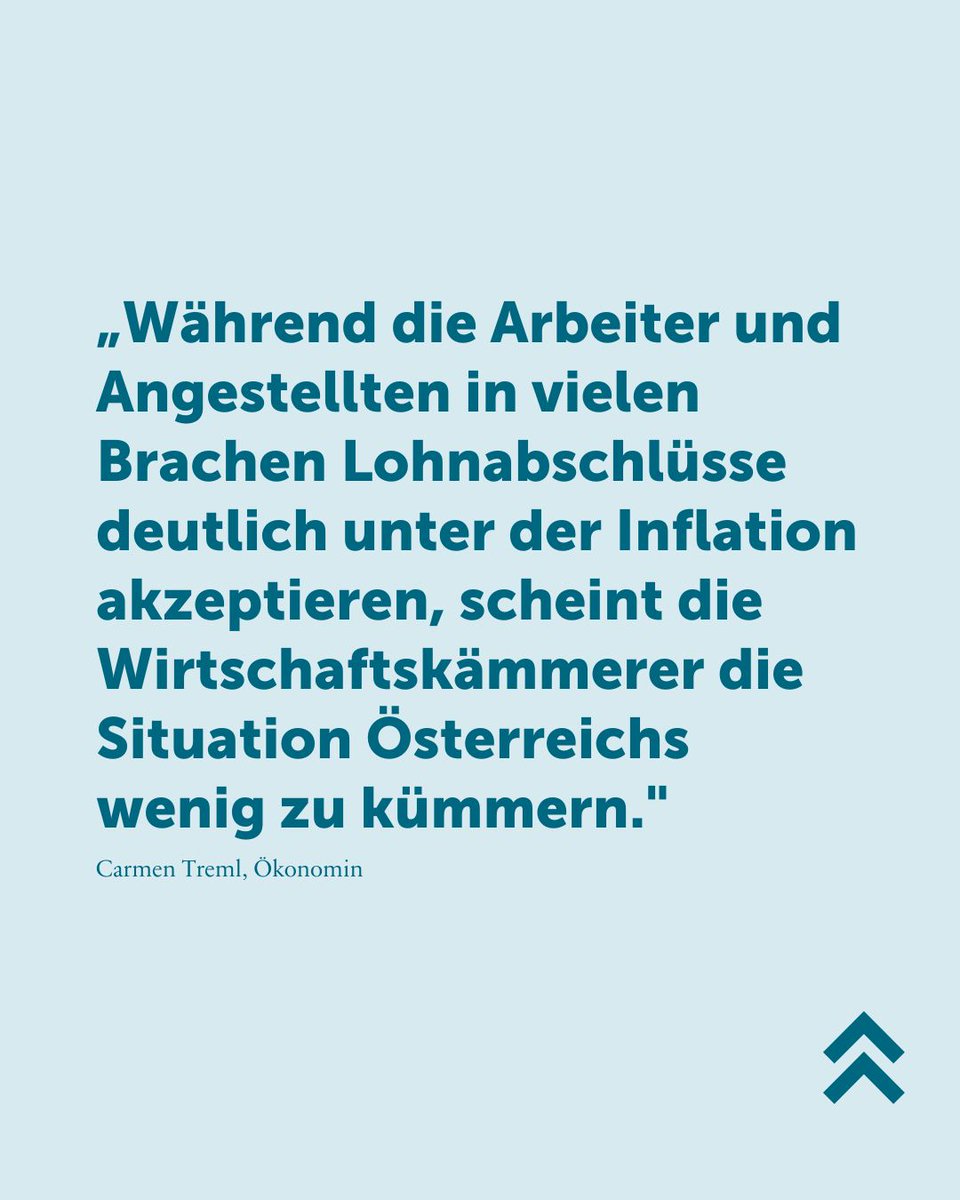 Monatelang wurde in den Lohnrunden gepredigt, dass Zurückhaltung das Gebot der Stunde sei. Metaller, Beamte Eisenbahner und Co. mussten sich mit einem, mehr oder weniger, mageren Abschluss zufriedengeben, weil „alle sparen müssen“. Und jetzt? Die Wirtschaftskammer erhöht ihre