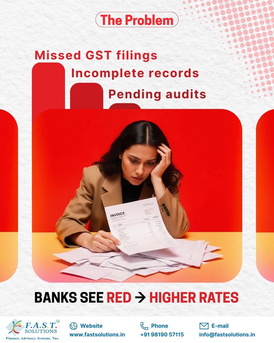 FASTSolutionsI1's tweet image. Got a messy financial record? Don&apos;t let it cost you! 📊💸 Clean compliance = better loan rates. 
Get your books in order and unlock growth with Fast Solutions. Smarter financing starts here! 

#SMEFinancing #CleanCompliance #FinancialFreedom #BusinessGrowth #LoanRates