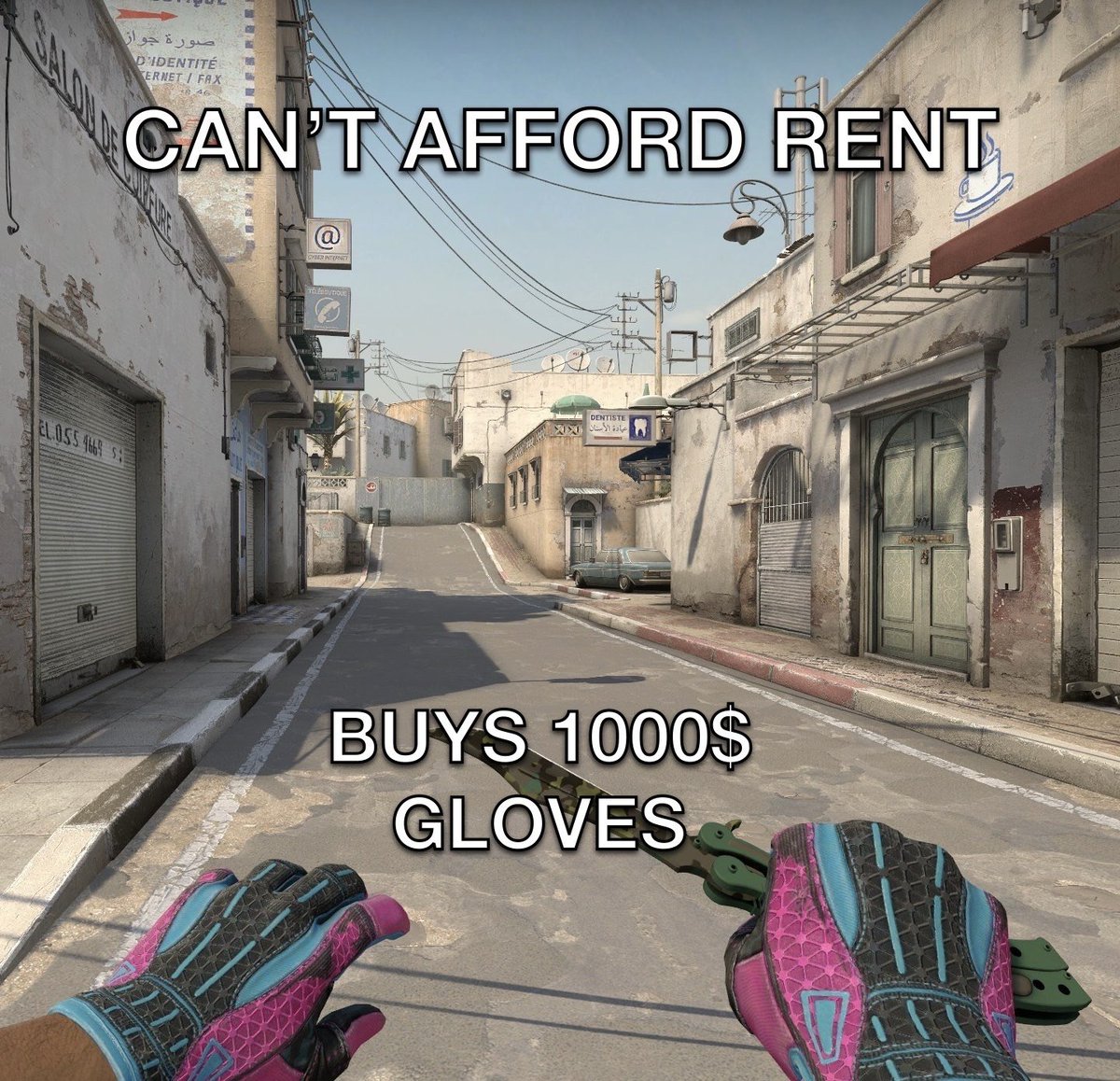 The average CS skins trader: