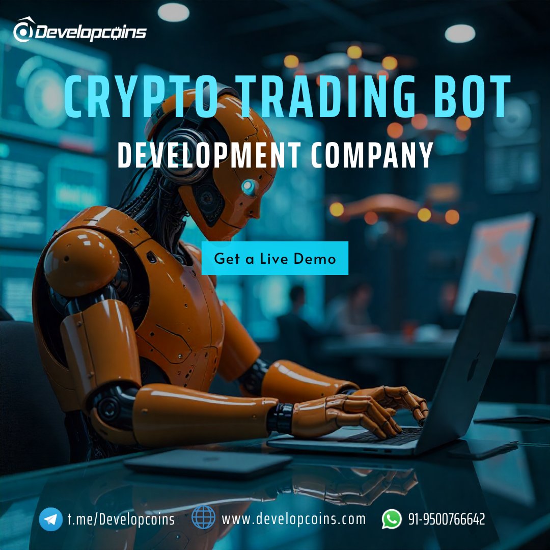 Developcoins__'s tweet image. 🚀 Trade smarter with Developcoins’ AI Crypto Trading Bots!

Analyze markets, execute auto-trades &amp;amp; earn 24/7 — built for speed, precision &amp;amp; profit.

👉 developcoins.com/crypto-trading…

📲 WhatsApp: +91 9500766642

#CryptoTrading #AITrading #CryptoBots #Developcoins #CryptoAutomation