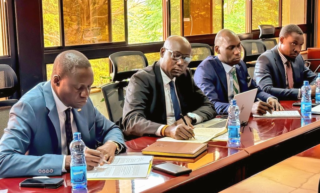 NepadAprmKenya's tweet photo. The Ugandan #APRM team is also benchmarking Kenya’s County Peer Review Mechanism (#CPRM) a model that cascades the continental governance peer review (#APRM) to the sub-national level, promoting #ServiceDelivery, #Accountability &amp; #InclusiveDevelopment.

@APRMorg 
@ModestThinkin https://t.co/uxZwoydB9g