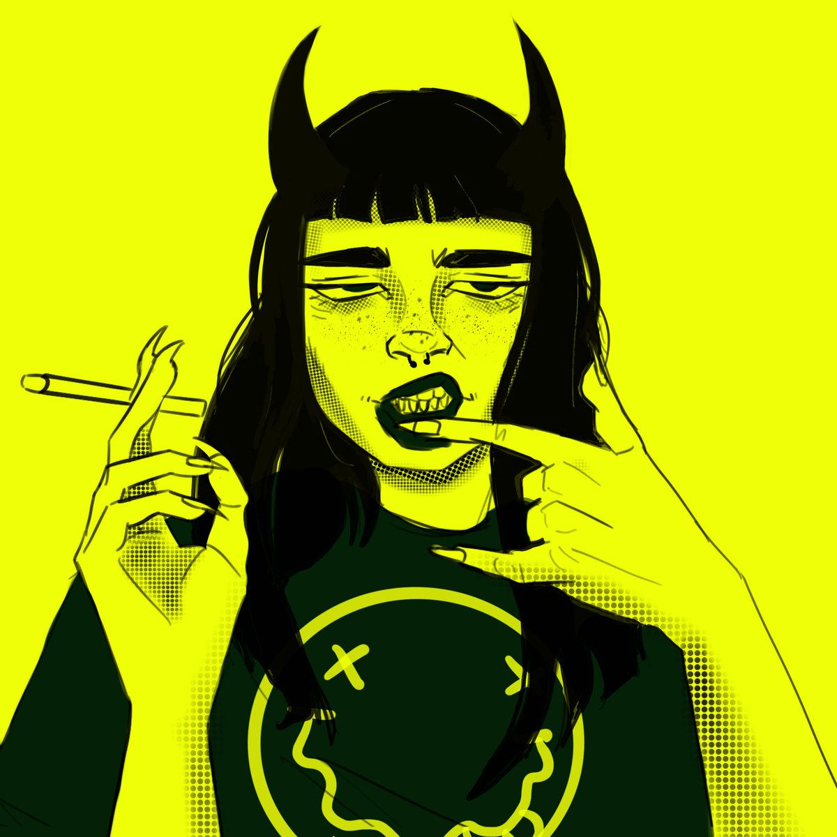 sup?

#demongirl #grunge #art #digitalart