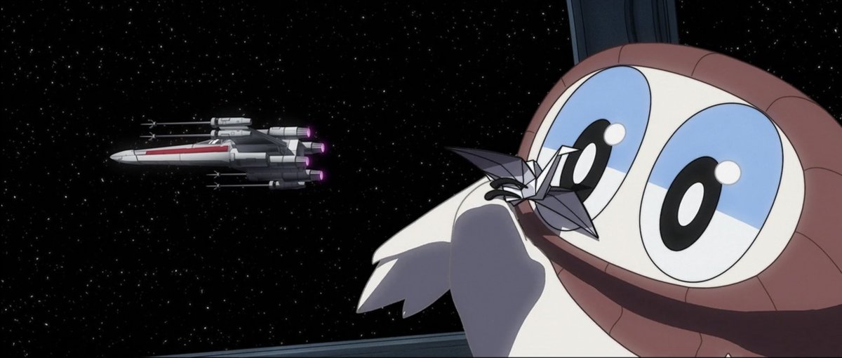 I finally had a chance to fully appreciate each episode of Visions. It’s refreshing seeing these different takes on Star Wars and the amazing artistry each studio brings. I’m walking away with inspiration for more of my own art and another beloved little guy. 🤍