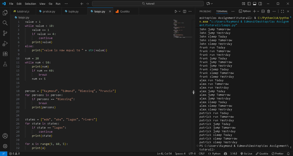 WebcrafterNG's tweet image. We have currently learnt how to handle data types, data  structure, conditional statement and loops. Currently learning how to handle functions. 
Created a Rock, Paper and scissors game using loop and conditional statement