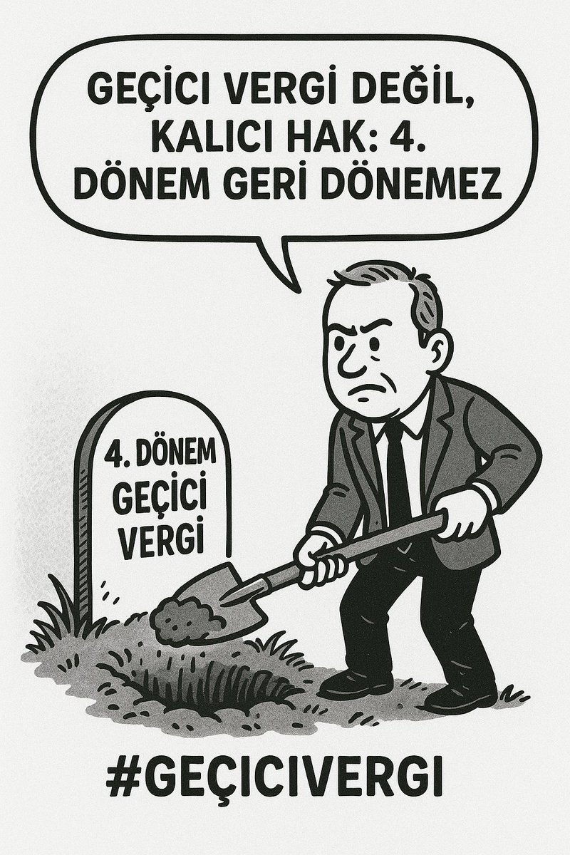 #GeçiciVergi 
Komik bile değil...
Ama şuan yapılan ölüyü diriltmeye çalışmaktan başka bir şey değil...
.
.
<a href="/MuhasebeBT/">Muhasebe Bilenler</a>