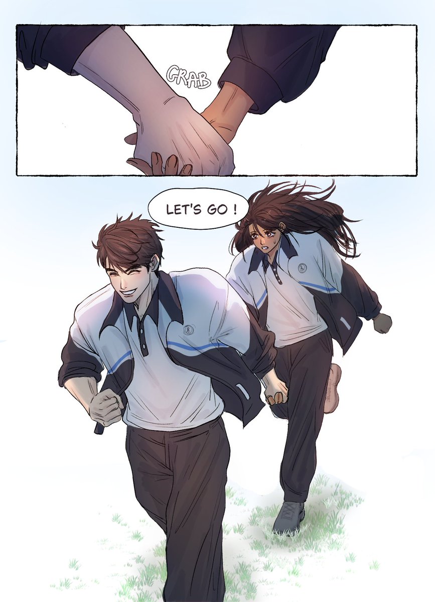 Sweet Escape 🍬  2/7

✨️

A lil comic I drew a while ago but just finished coloring recently
(You can see I got lazy halfway through lmao)

#ZayneCalebMC #Caleb #Zayne #Zaynemc #CalebMC  #LoveandDeepspace #loveanddeepspacefanart