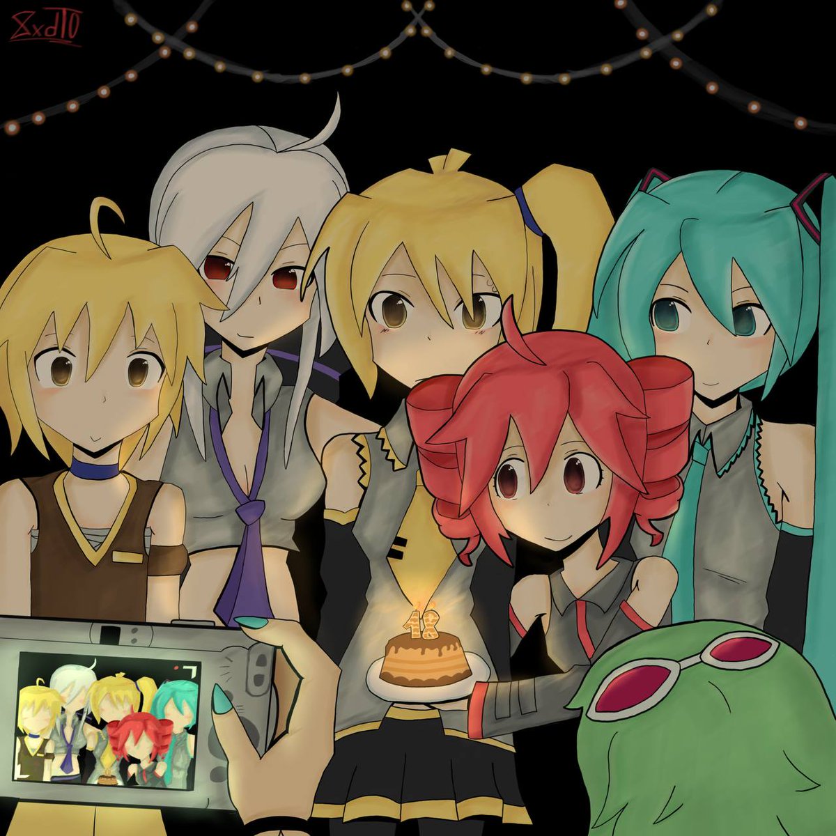 late happy birthday Neru and me I think #neru #vocaloid