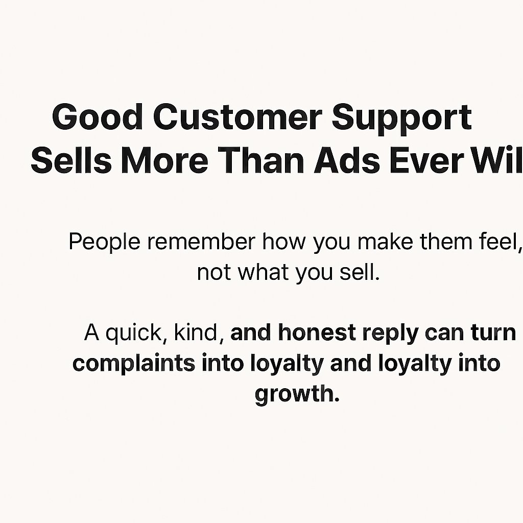 uperbit's tweet photo. Support isn’t an expense,  it’s your secret marketing tool. 💬

#CustomerSupport #BusinessGrowth #CustomerExperience #SmallBusinessTips #BrandTrust #EcommerceTips #BusinessAdvice https://t.co/WLZAW2Dx2y