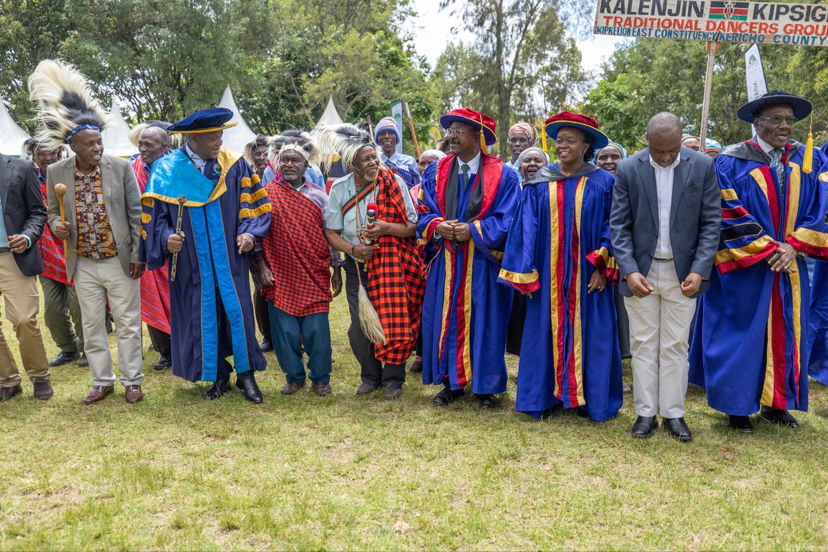 HonWetangula's tweet photo. Today, while presiding over the 48th Graduation Ceremony of the Kenya Forestry College, I warned that rampant forest destruction undermines President William Ruto’s 15 billion trees initiative and pledged that the National Assembly will push for increased funding to fence all gazetted forests to stop encroachment. 

I urged county governments to partner with the Kenya Forest Service to train forest extension officers noting that fencing is essential to protect water catchments and called on the ministry to map disaster-prone areas and prioritise tree planting after recent deadly landslides. 

I congratulated the graduands and urged them to use their skills to advance environmental conservation and the nation’s green-growth agenda.