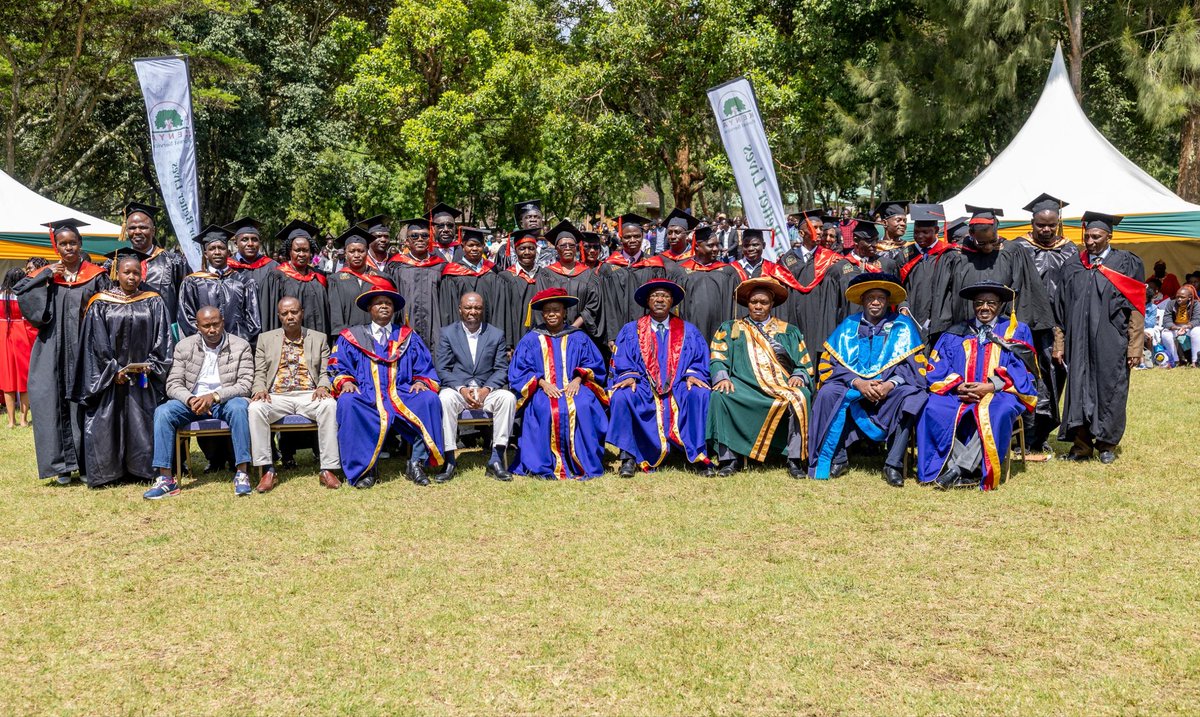 HonWetangula's tweet photo. Today, while presiding over the 48th Graduation Ceremony of the Kenya Forestry College, I warned that rampant forest destruction undermines President William Ruto’s 15 billion trees initiative and pledged that the National Assembly will push for increased funding to fence all gazetted forests to stop encroachment. 

I urged county governments to partner with the Kenya Forest Service to train forest extension officers noting that fencing is essential to protect water catchments and called on the ministry to map disaster-prone areas and prioritise tree planting after recent deadly landslides. 

I congratulated the graduands and urged them to use their skills to advance environmental conservation and the nation’s green-growth agenda.