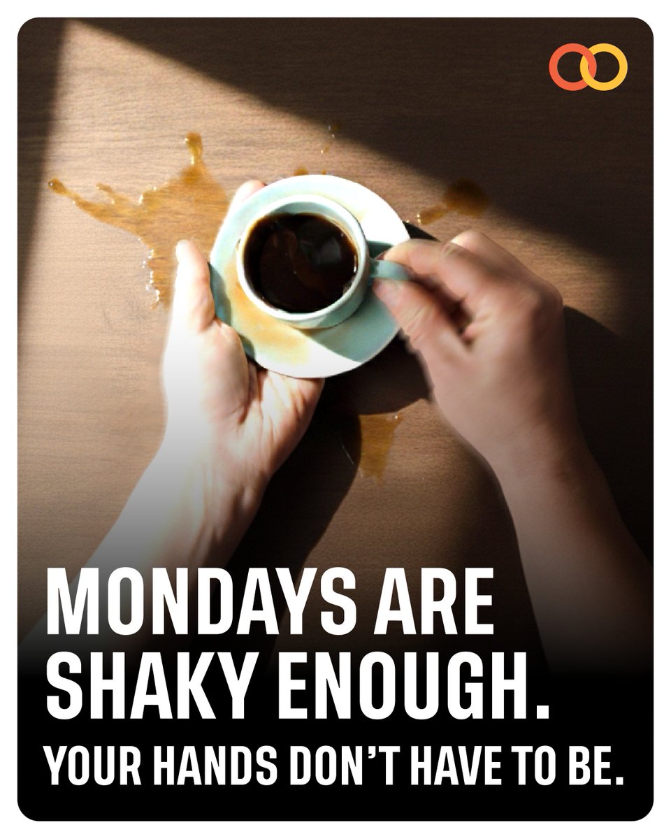 A new week shouldn’t start with frustration.
GyroGlove™ steadies tremors instantly, so you can lift your cup, write your notes, and start Monday in control.
See GyroGlove™ in action : gyrogear.co

#GyroGlove #GyroGear #Parkinsons #EssentialTremor #MondayMotivation