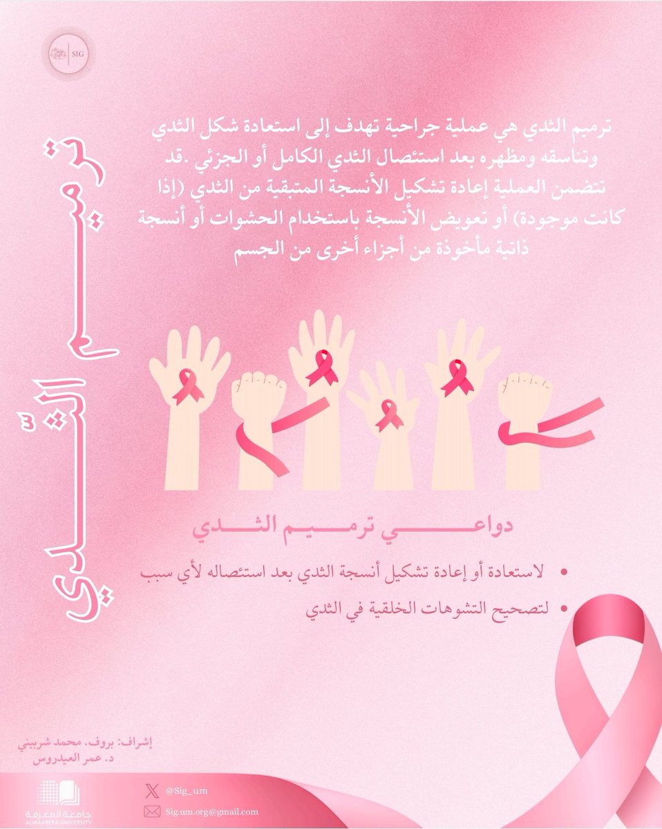 🩻 ماهي عملية ترميم الثدي؟ وماهي دواعي هذه العملية؟