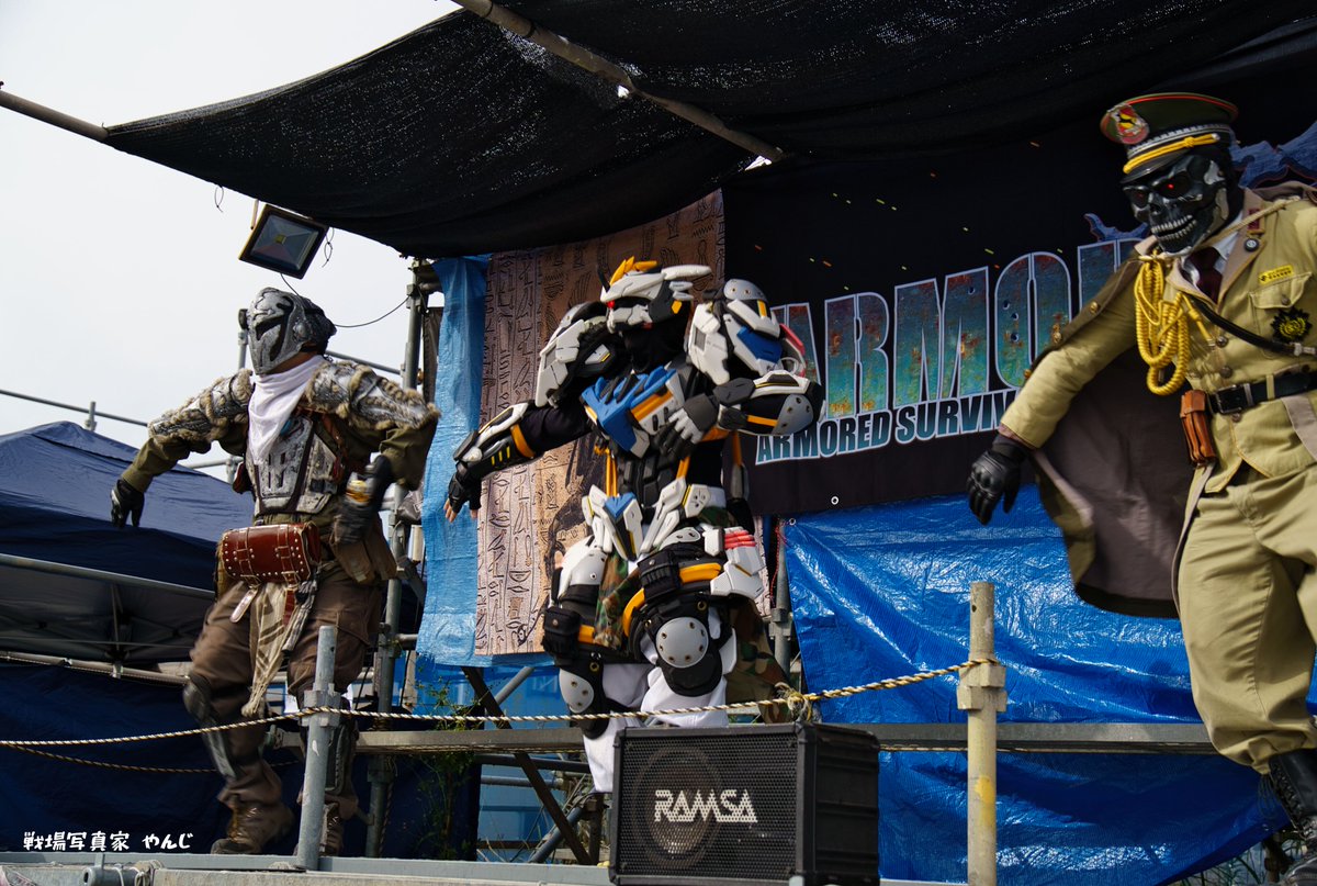 BKgGInadKnIe3af's tweet image. #ARMOR祭2025　#ARMOR祭
撮影やんじさん @yanzyfactory