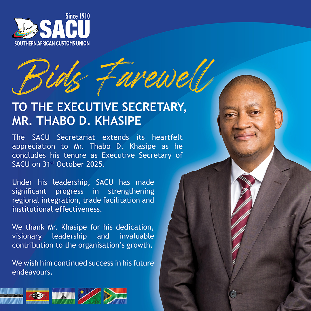 Transition in Executive Leadership at SACU