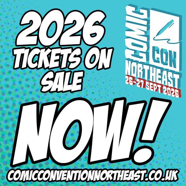 comconnortheast's tweet image. THANK YOU NEWCASTLE ❤️

More amazing memories made once more! We love the atmosphere, the people and the vibe in Newcastle. We are also super excited to announce that we are back for 2026! 

Tickets are on sale now follow this link to buy:- comicconventionnortheast.co.uk