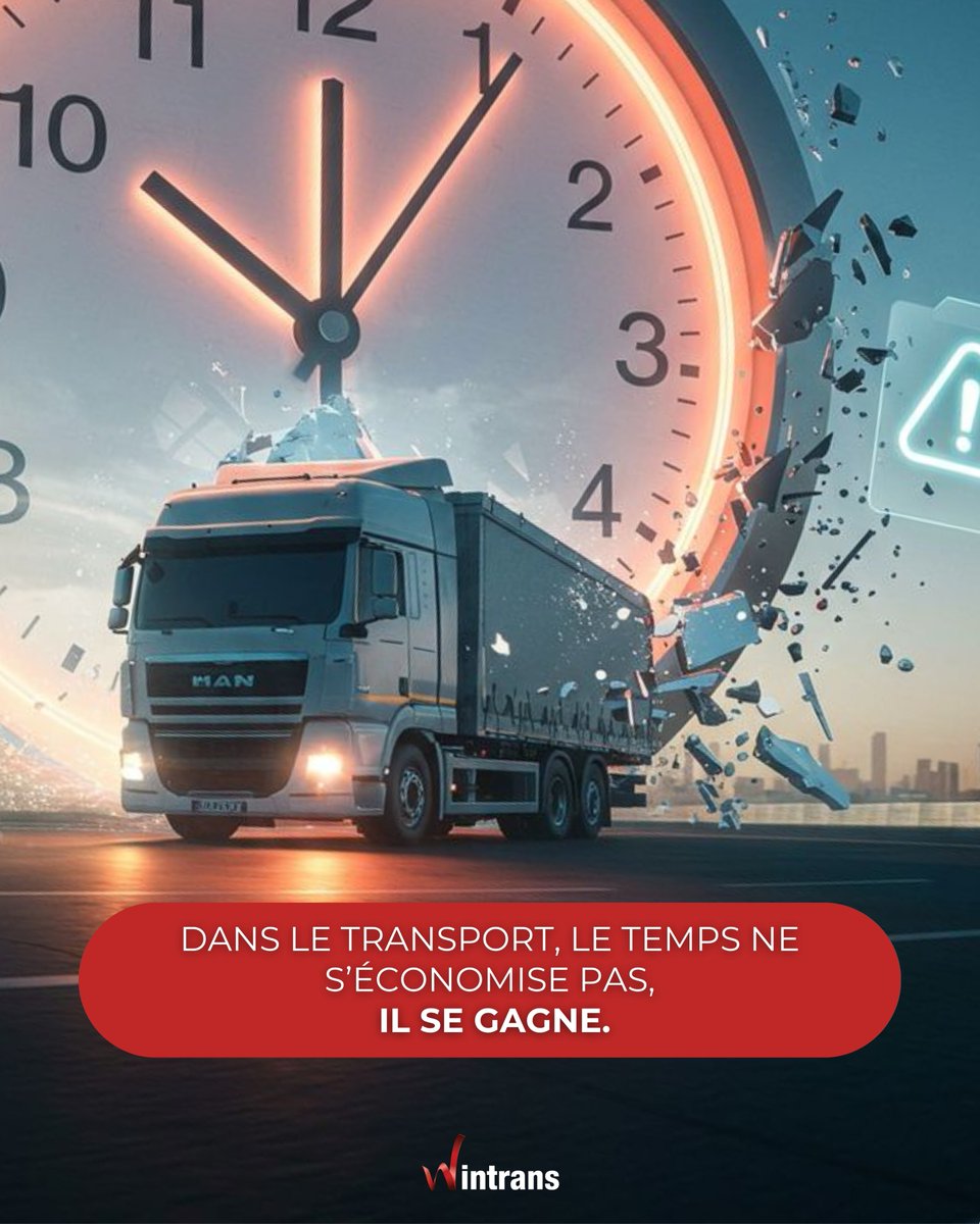 WINTRANS_'s tweet photo. ⏱️ Chaque minute gagnée, c’est une tournée optimisée.

Avec nos solutions, chaque opération devient plus fluide, plus rapide, plus maîtrisée. 🚛💡

#Transport #TMS #Logistique #Productivité #Wintrans #Innovation #Digitalisation #Performance #SmartTransport #Urios https://t.co/CDaQyfZW2X