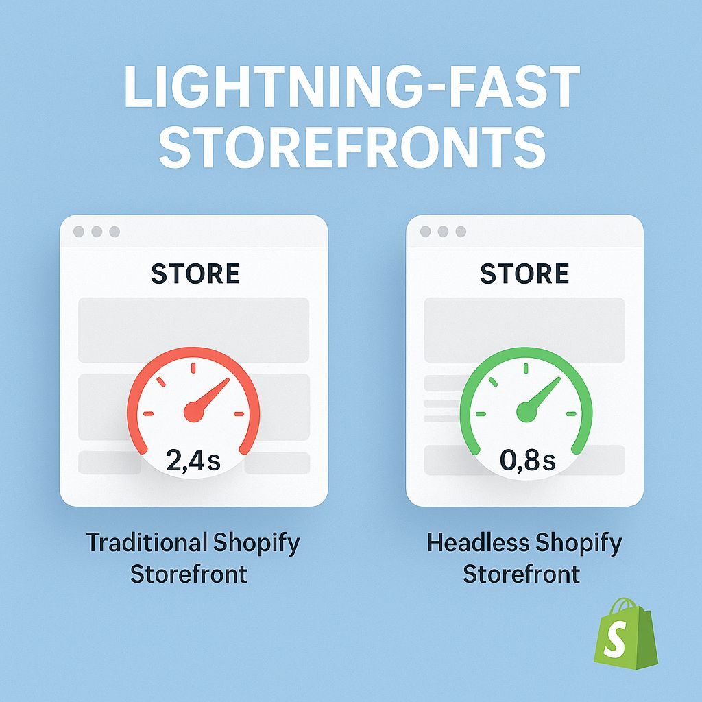 igopalsavaliya's tweet image. ⚡ Tip: Go headless to deliver lightning-fast storefronts and seamless UX. The future is speed. #headlesscommerce #shopifytips