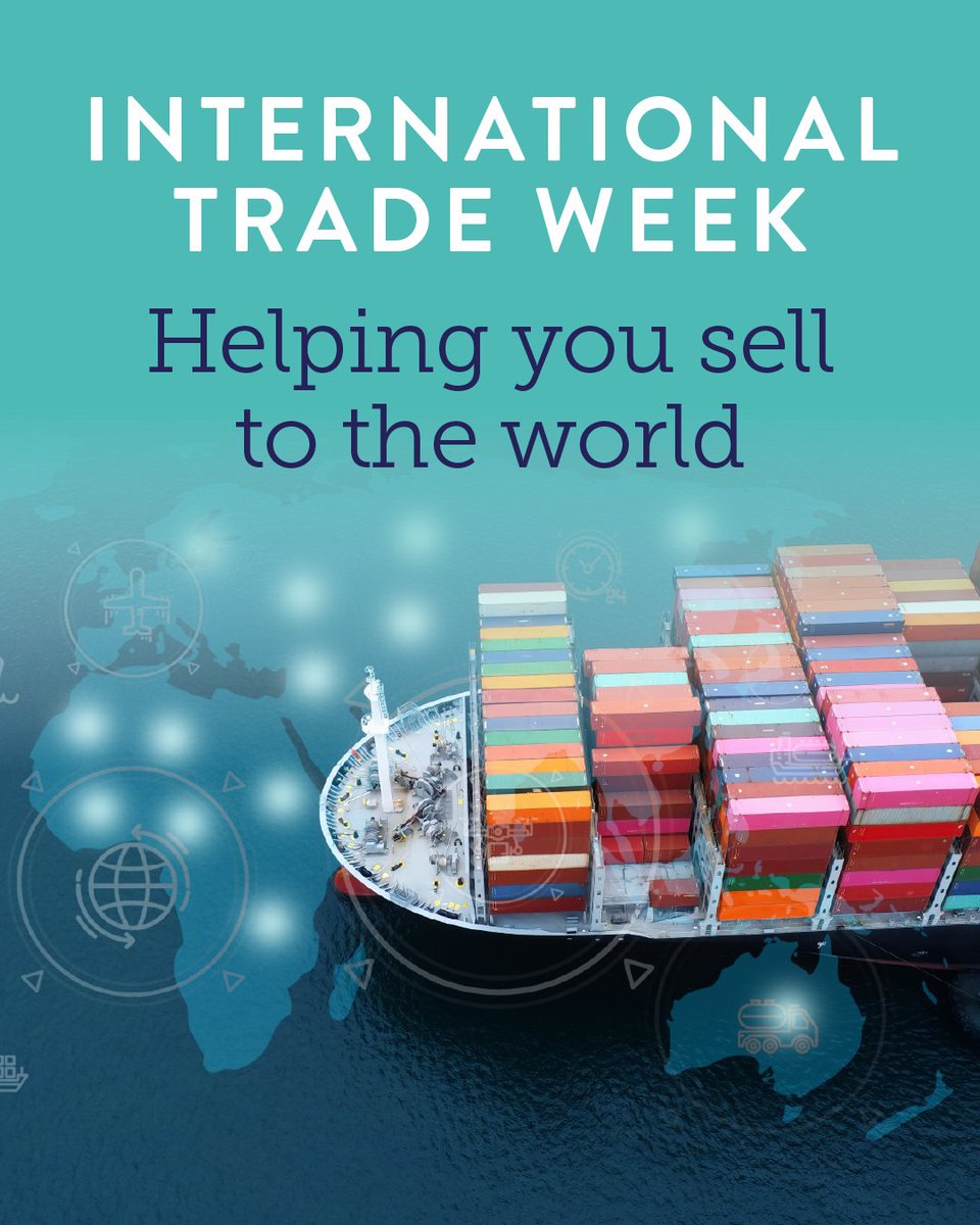 🌍 It’s #InternationalTradeWeek!
 
Global trade opens new markets, boosts resilience, and drives growth. Whether you’re new to exporting or expanding overseas, our team can help with guidance, resources &amp; support.

👉 Find out more and access support here: businesslincolnshire.com/grow-my-busine…