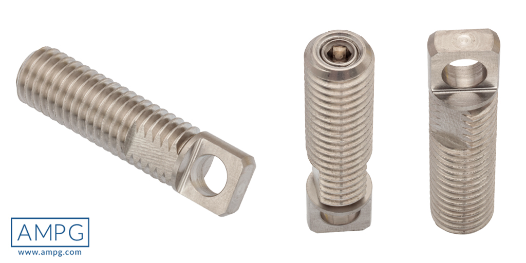 AMPG_USA's tweet image. The unique design of AMPG’s Z Swivel Spring Anchors allows for easy tension adjustment without affecting the spring's position. The swivel attachment point means you can draw the spring tighter without twisting it. #ExtensionSpring #SpringAnchors #fasteners