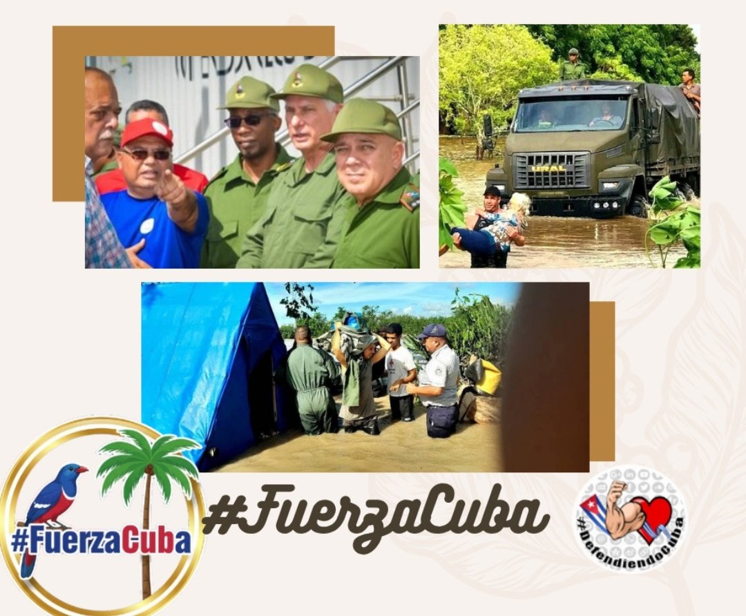 El huracán #Melissa puso a prueba la fuerza del pueblo🇨🇺. El ser humano seguirá siendo lo más importante en nuestro Sistema Socialista y eso es algo que el enemigo no logra entender. 👇

Continúan sin descanso las acciones de rescate de las personas.
#FuerzaCuba
#DefendiendoCuba