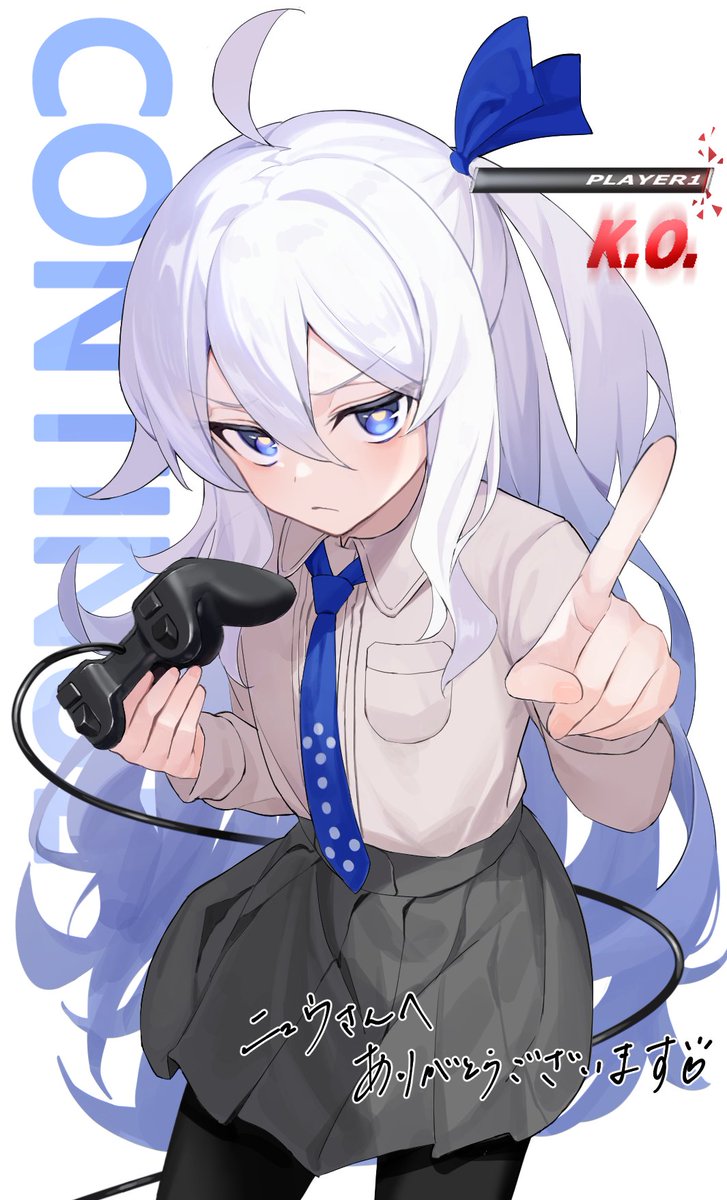 Skeb記念すべき1枚目です…！
ご依頼いただきありがとうございました🩵
#Skeb