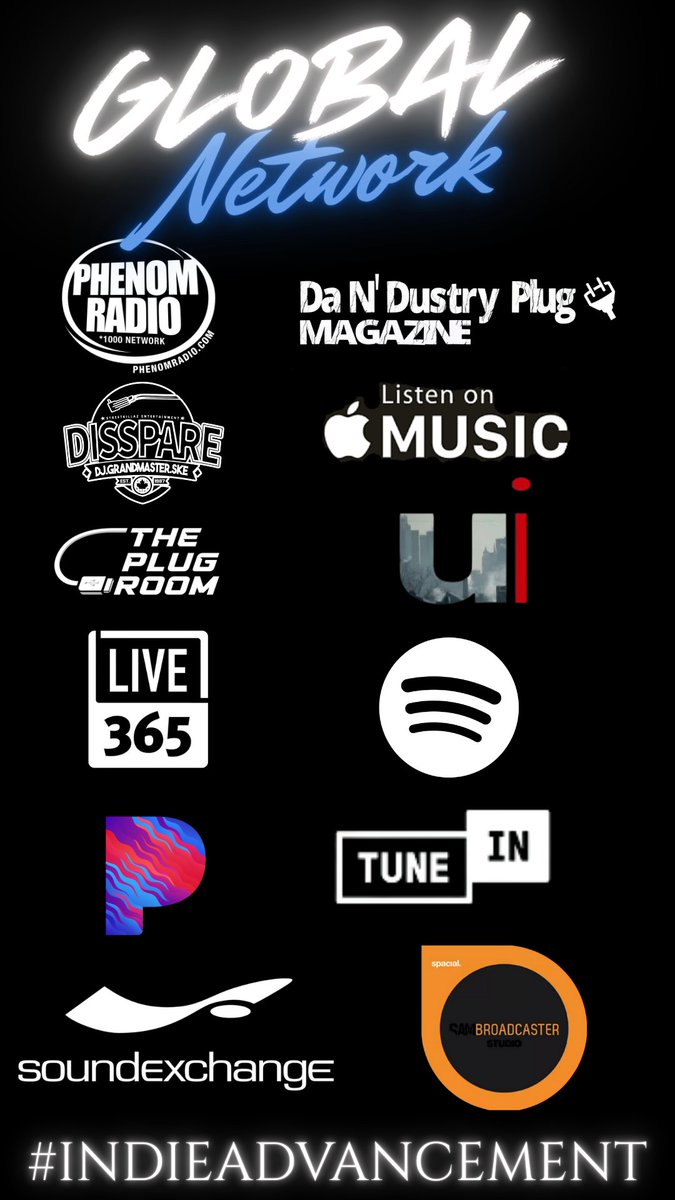 Global Network | Global Audience | Global Radio. #IndieAdvancement | #1000Network | #ThePlugRoom LISTENING LINKS 

LIVE365 -- live365.com/station/Phenom…

TUNE-IN LINK -- tun.in/seTwF

SAMCLOUD -- rb.gy/s0dl9o

PRESS PLAY BROADCAST -- pressplaybroadcast.com/stations/pheno…