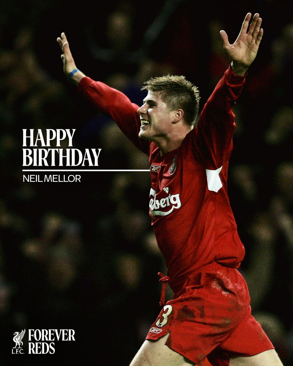 LFC's tweet image. Have a great birthday, @NeilMellor33 🥳🎉