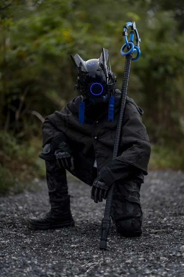 Demetori_COS's tweet image. アーマー祭にぜがさんに撮影して貰いました！綺麗に撮ってもらい本当にありがとうございました。
#ARMOR祭2025
#ARMOR祭