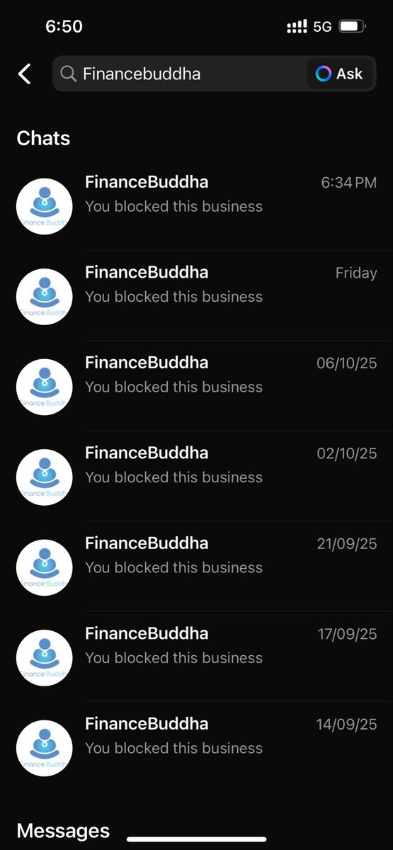 WhatsApp is now the Mecca of spammers. Can’t block them. <a href="/Meta/">Meta</a> <a href="/WhatsApp/">WhatsApp</a> Are you actively promoting this? How else is the same business flouting the “norms” repeatedly? <a href="/TRAI/">TRAI</a> can you help?