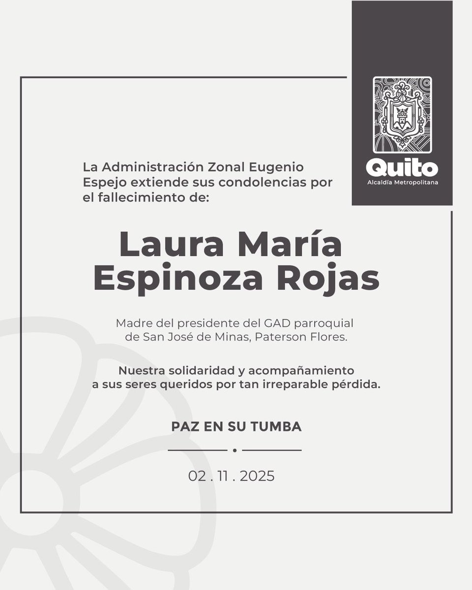 🕊️ Nota de pesar: