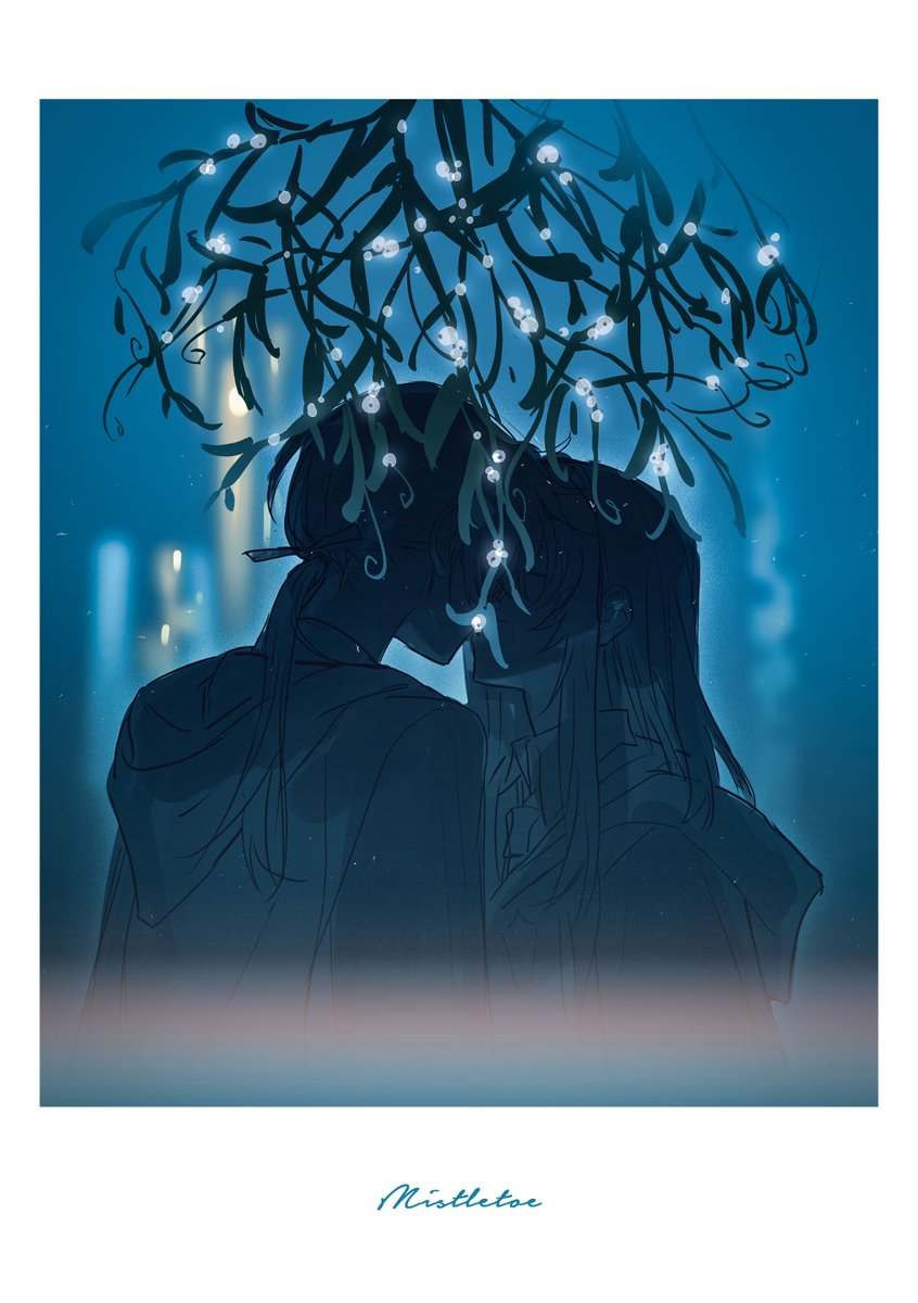 yomi_tamashi's tweet image. Mistletoe.

(Hogwarts paro)